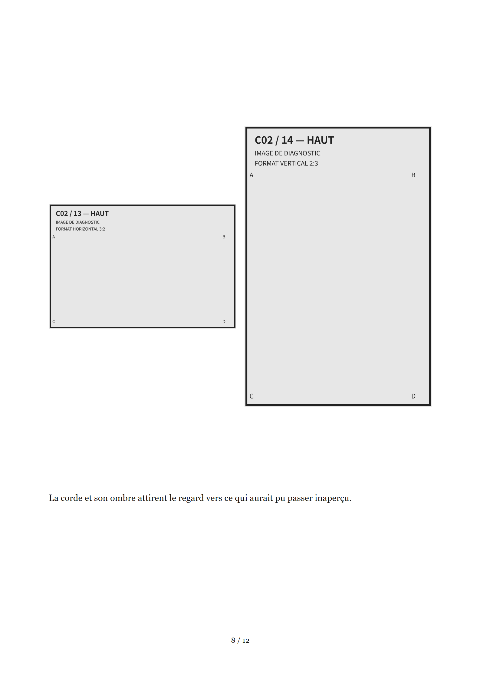 C02, page 8 sur 12 : rendu A4 avec 2 images de diagnostic